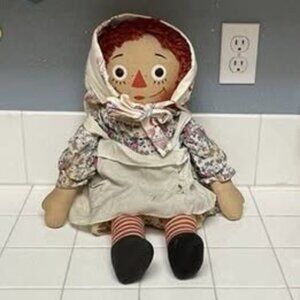 24" Knickerbocker Raggedy Ann doll